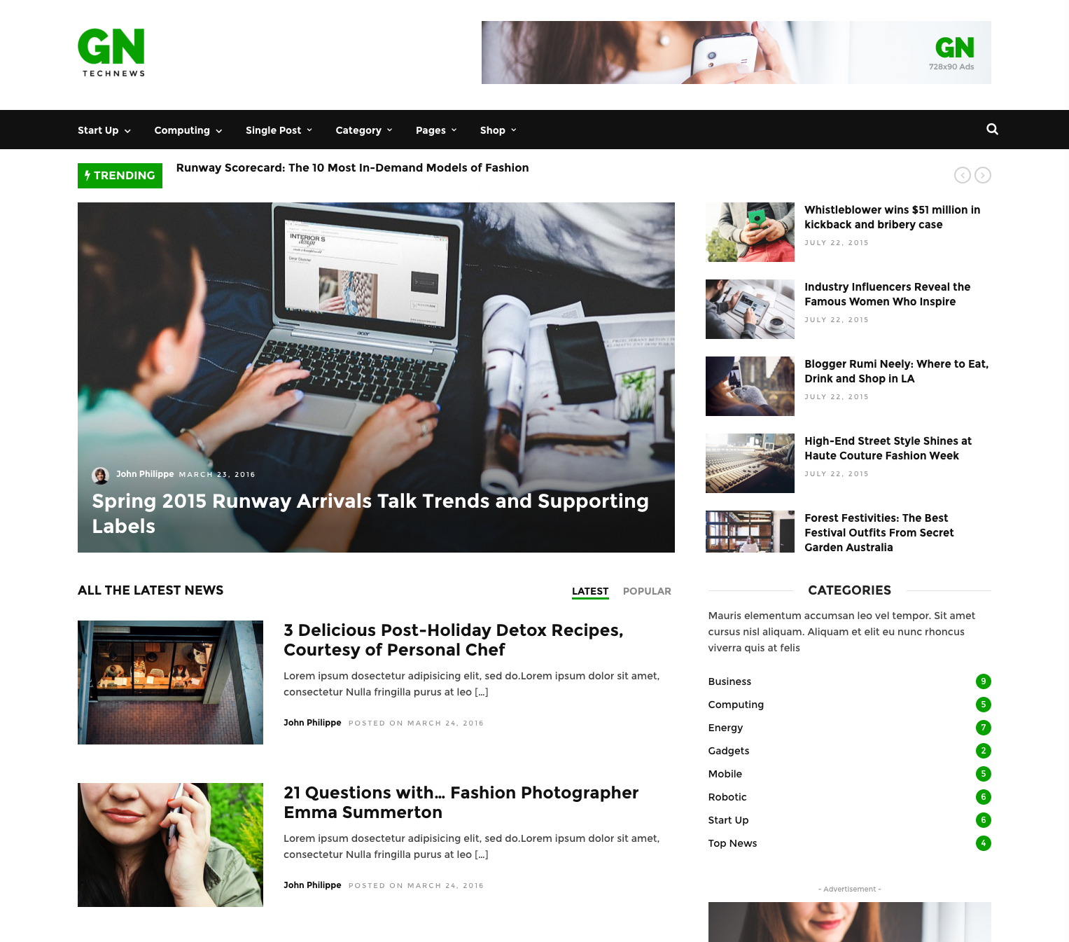 Grand News   Responsive Technology News   Magazine Theme – Just another WordPress site